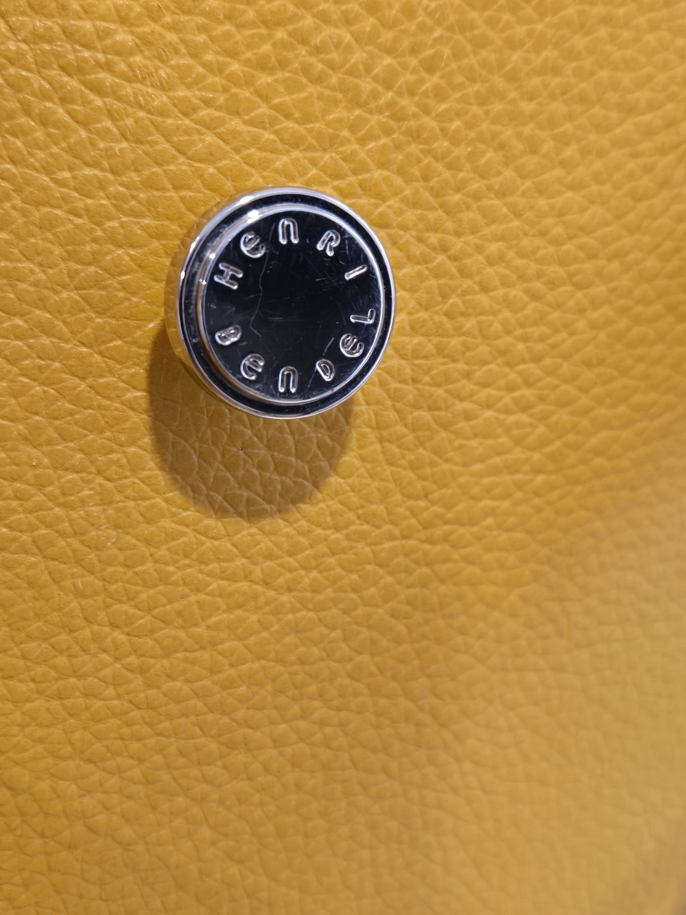 henri bendel Authentic Worth Avenue Yellow Leather Tassel Tote - Picture 11 of 16